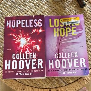 Colleen Hoover Book Pair - Hopeless & Losing Hope